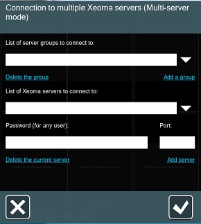 Multi-Server Mode in Xeoma video surveillance solution