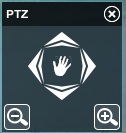 Basic PTZ control in Xeoma software