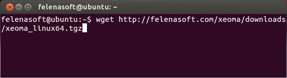 Download Xeoma via Console