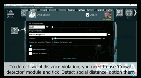 Crowd detector in Xeoma Crowd detector in Xeoma