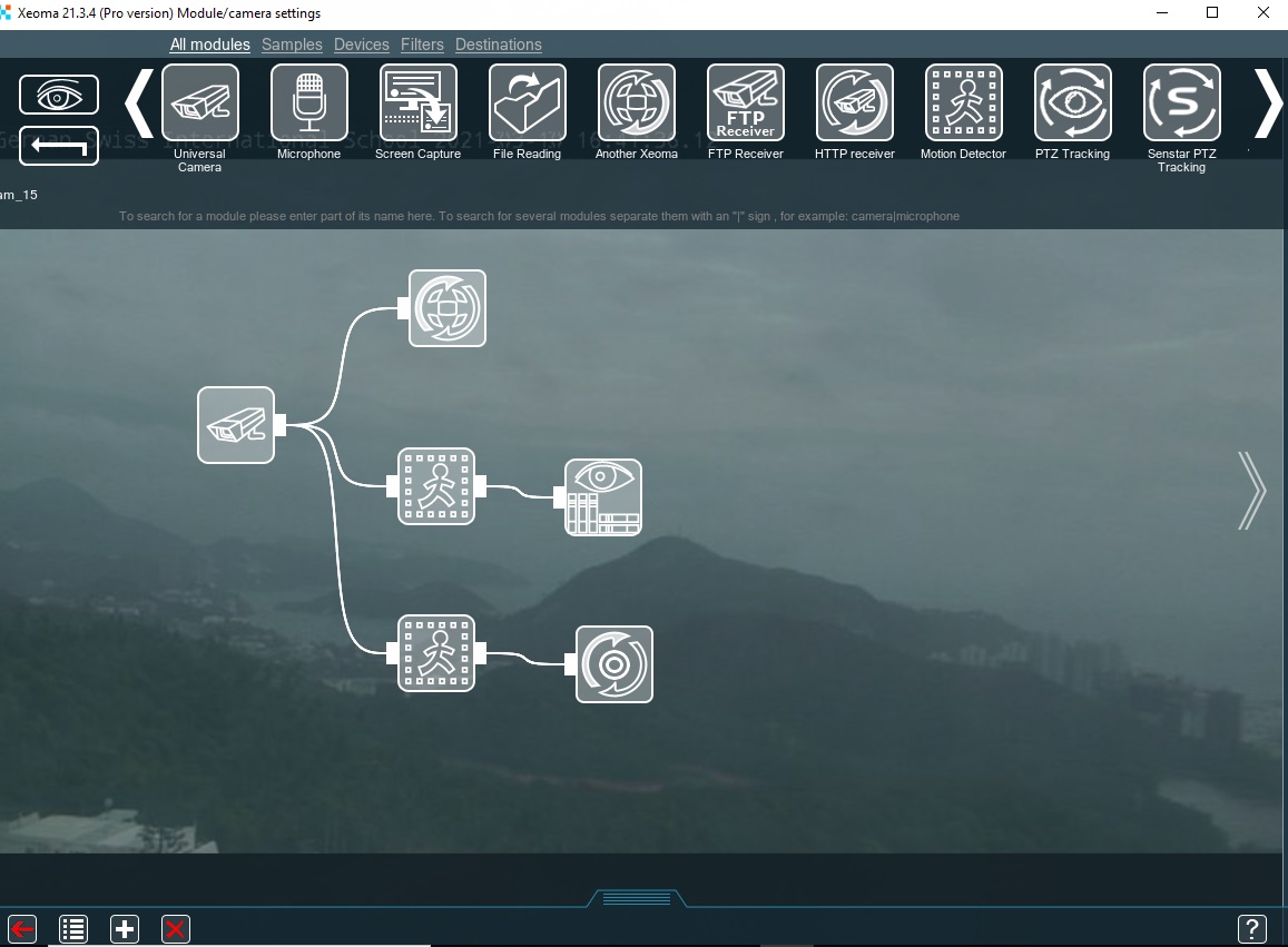  Module chain’s sample