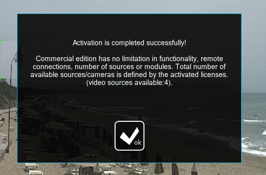 Activation success
