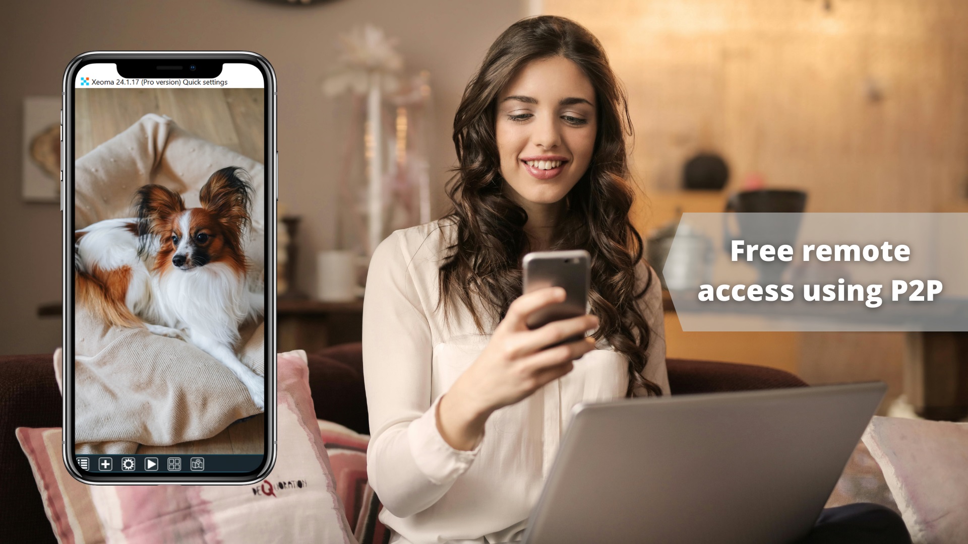 Free remote access in Xeoma Free remote access in Xeoma