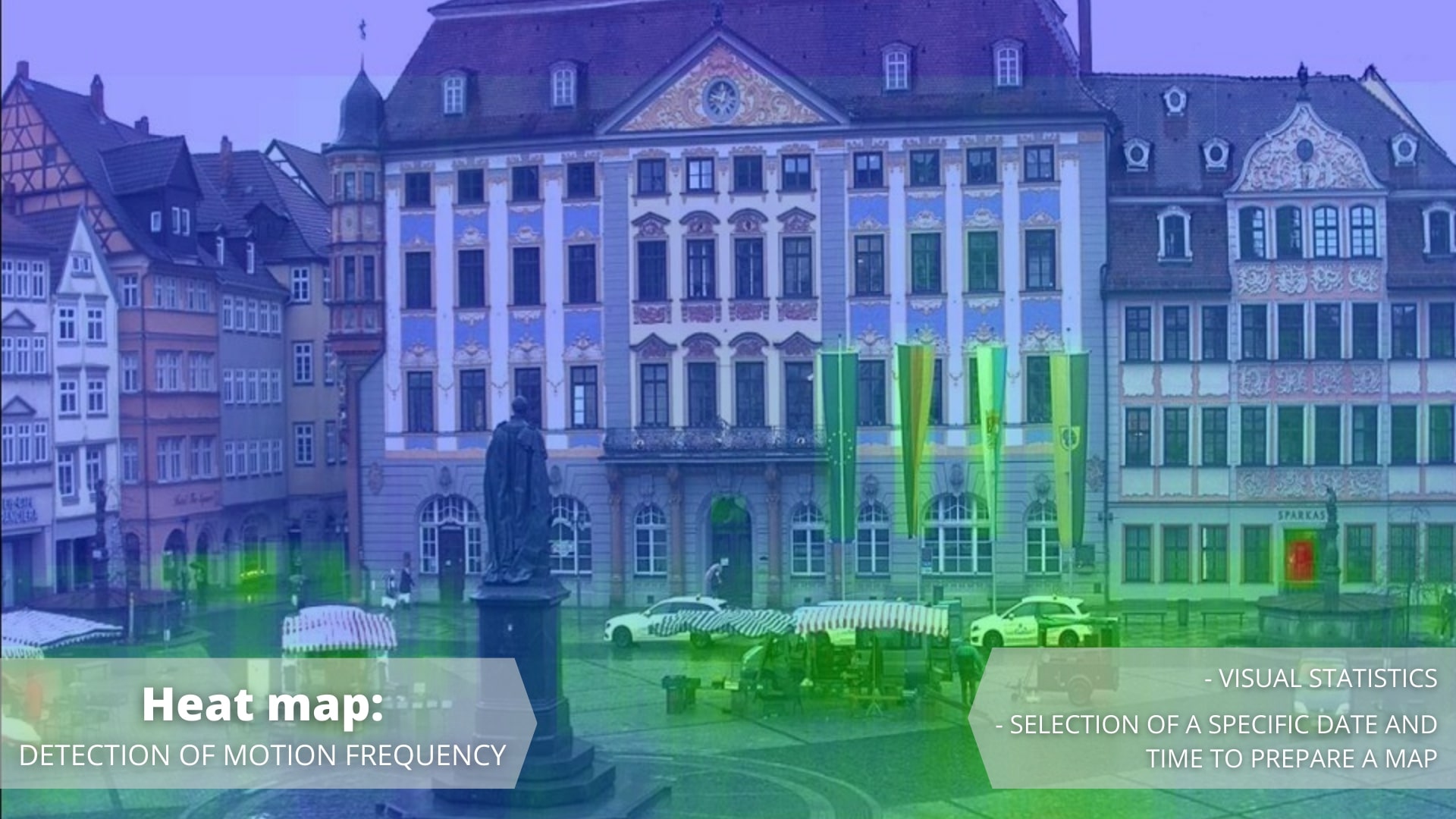 Heatmap in Xeoma video surveillance software