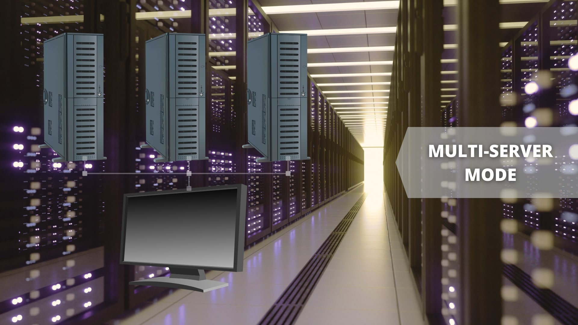 Multi-server mode in Xeoma