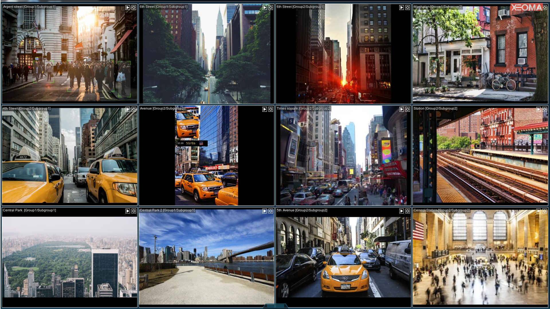 Xeoma video surveillance software with AI-powered features