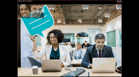 Face recognition in Xeoma Face recognition in Xeoma